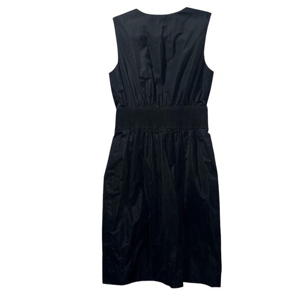 Yigal Azrouël New York Black Gathered Waist Dress – Size 4 - Picture 2 of 11